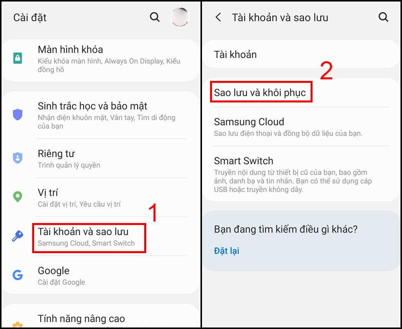 Cách lấy lại danh bạ trên điện thoại Android bằng tài khoản Google
